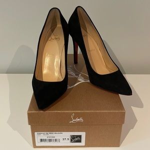 Christian Louboutin Pigalle 100 Veau Velours size 37.5